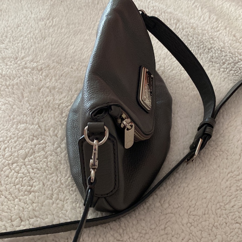 Marc by Marc Jacobs Dark Brown Leather Crossbody Bag - Picture 3 of 16